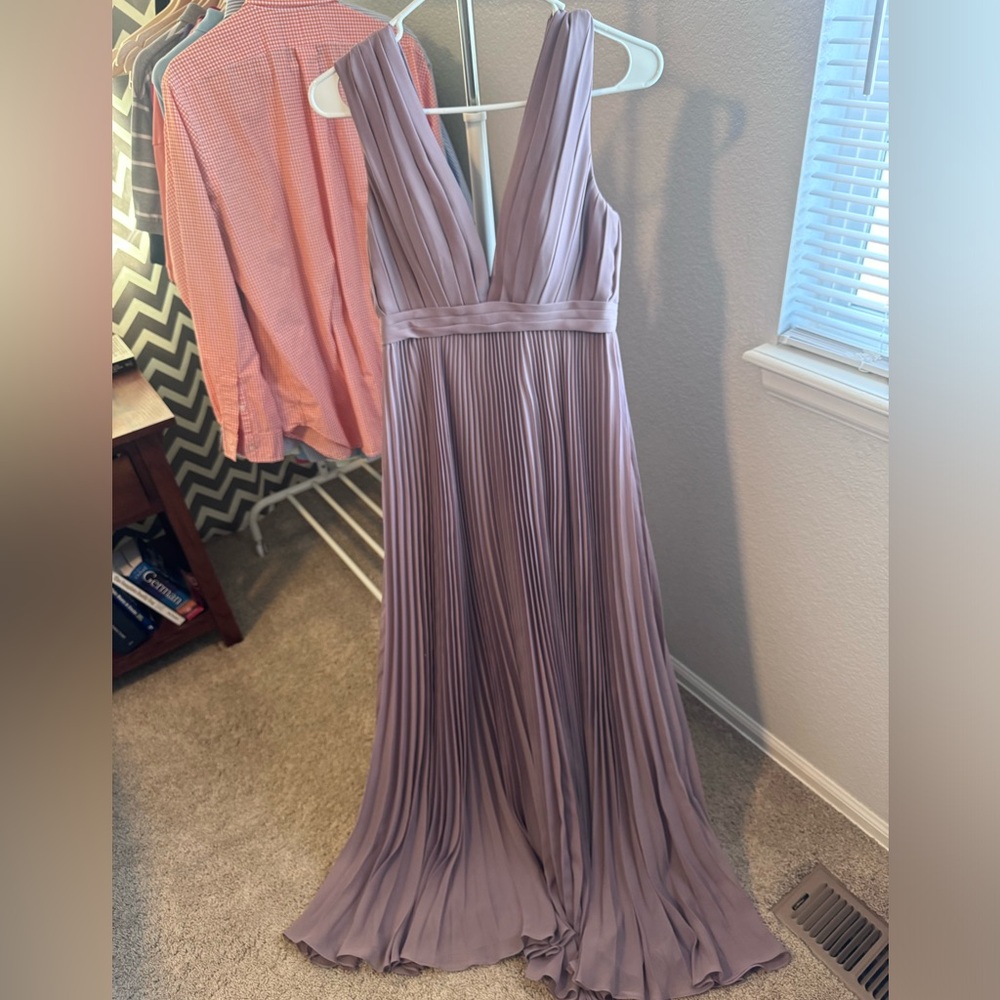 JJ's House Dress / Gown - Size Small - Dusty Purple / Lilac - Bridesmaid